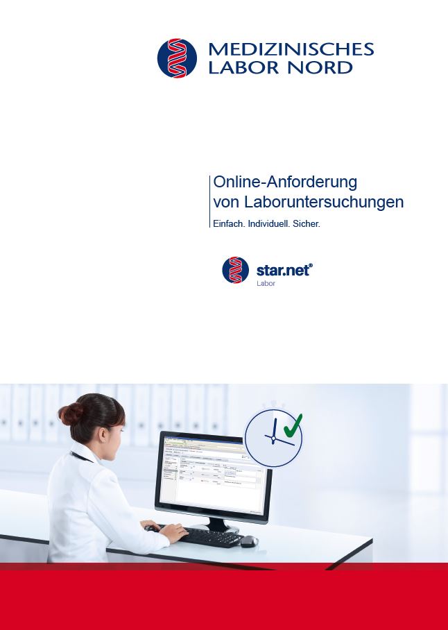 Cover des Flyers star.net Labor